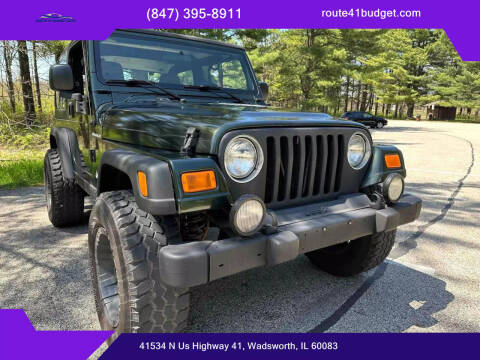 2004 Jeep Wrangler for sale at Route 41 Budget Auto in Wadsworth IL