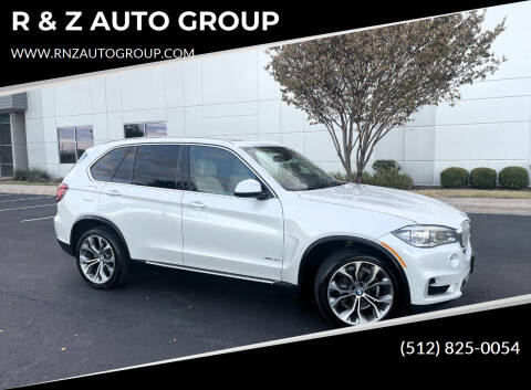 2016 BMW X5 for sale at R & Z AUTO GROUP in Austin TX