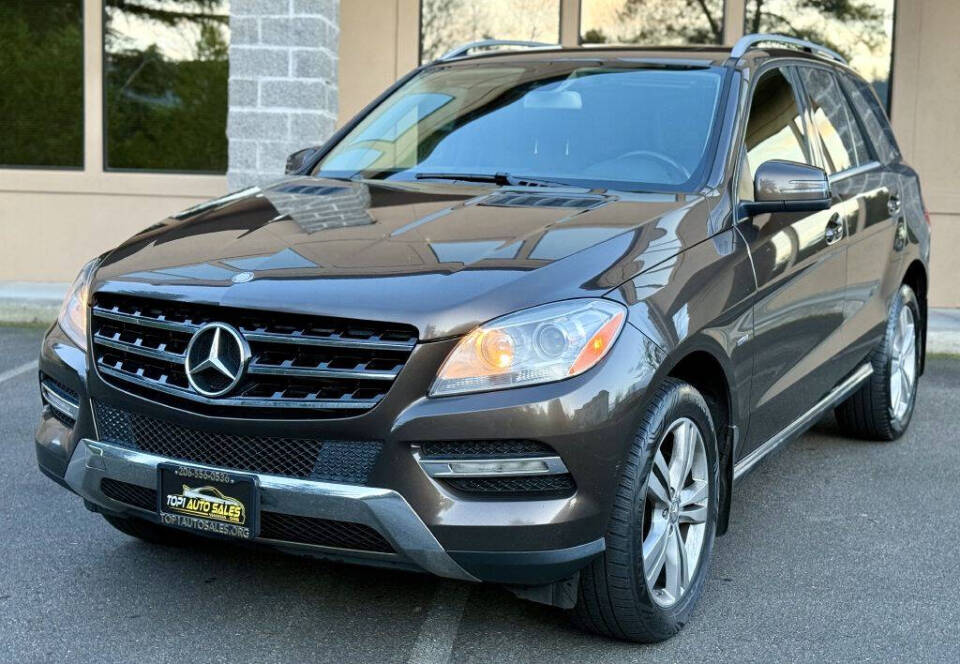 2012 Mercedes-Benz M-Class for sale at TOP 1 AUTO SALES in Puyallup, WA