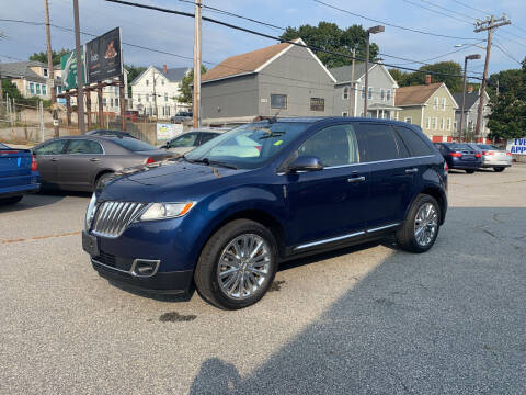2012 Lincoln MKX for sale at CAPITAL AUTO SALES AND 896 AUTO RENTALS in Providence RI