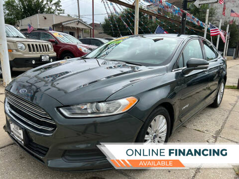 2015 Ford Fusion Hybrid for sale at CAR CENTER INC - Car Center Chicago in Chicago IL