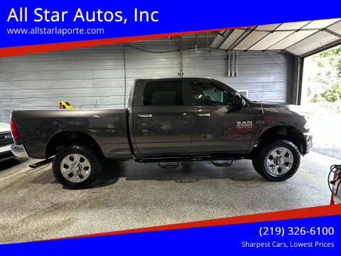 2018 RAM 2500 for sale at All Star Autos, Inc in La Porte IN