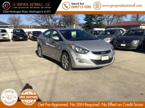 2012 Hyundai Elantra for sale at G-Inspired Automall, LLC. in Washington IL