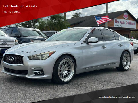 2015 Infiniti Q50 for sale at Hot Deals On Wheels in Tampa FL