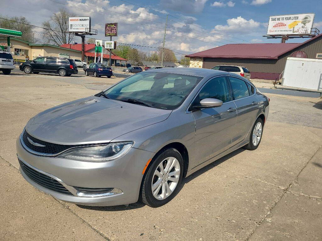 Silver 2017 Chrysler 200 Limited Limited 4dr Sedan 20