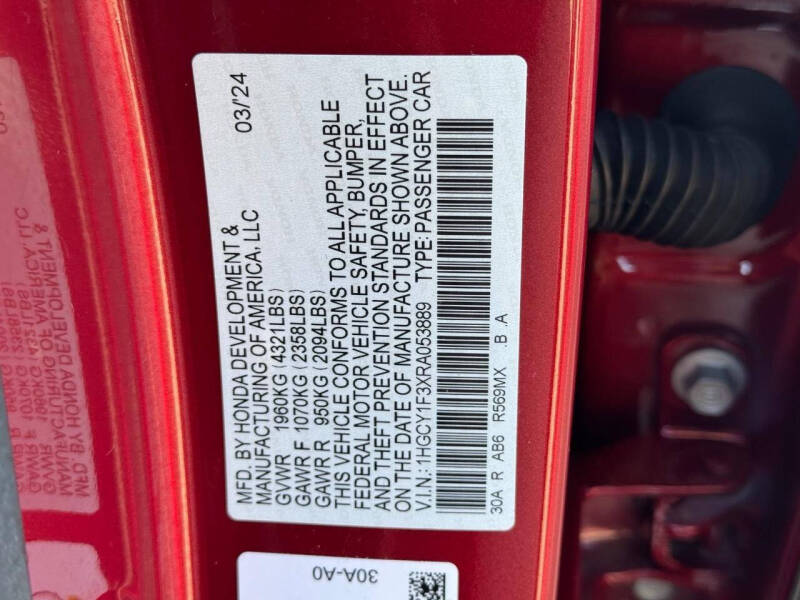 2024 Honda Accord EX