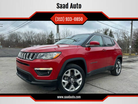 2018 Jeep Compass for sale at Saad Auto Group in Dearborn Heights MI