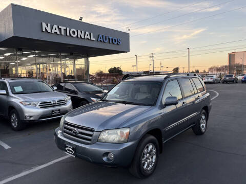 2004 Toyota Highlander for sale at National Autos Sales in Sacramento CA