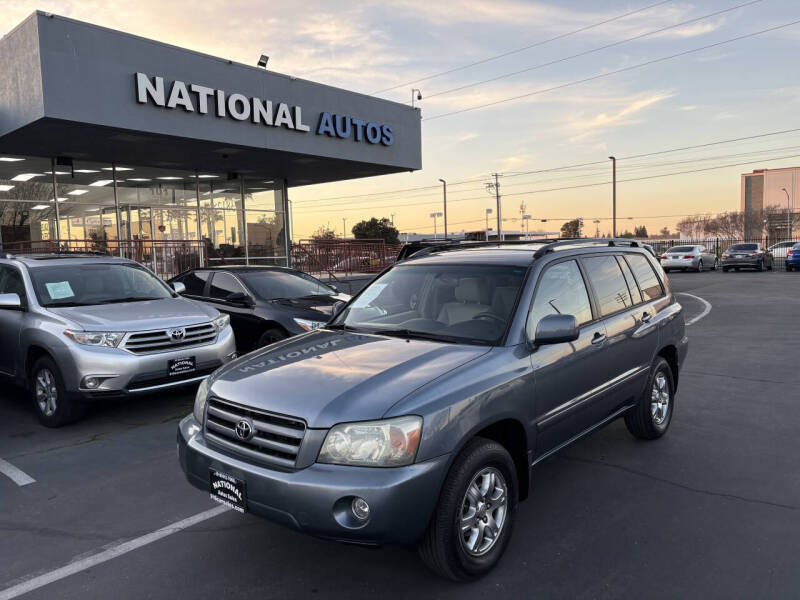 2004 Toyota Highlander for sale at National Autos Sales in Sacramento CA