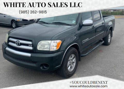 2005 Toyota Tundra for sale at WHITE AUTO SALES LLC in Houma LA