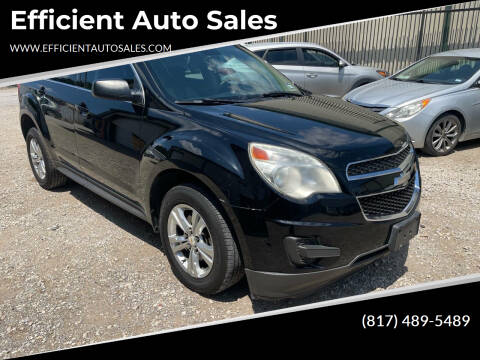 2015 Chevrolet Equinox for sale at Efficient Auto Sales in Crowley TX