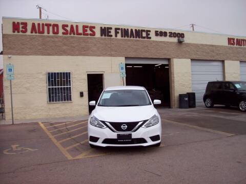 2019 Nissan Sentra for sale at M 3 AUTO SALES in El Paso TX
