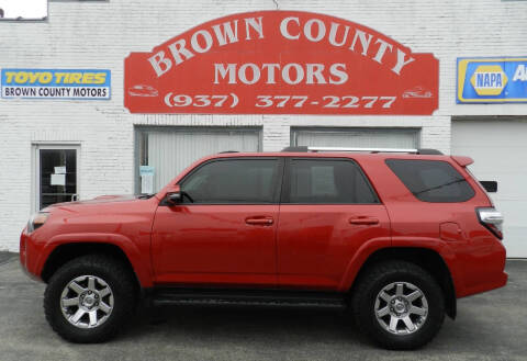 2016 Toyota 4Runner for sale at Brown County Motors in Russellville OH