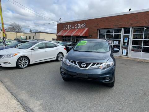 2011 Nissan Murano for sale at Cote & Sons Automotive Ctr in Lawrence MA