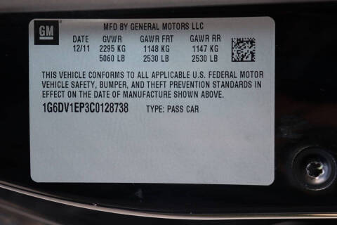 2012 Cadillac CTS-V