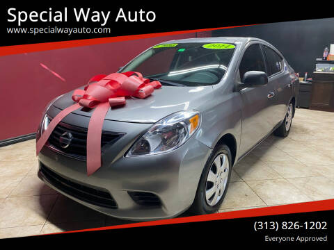 2014 Nissan Versa for sale at Special Way Auto in Hamtramck MI