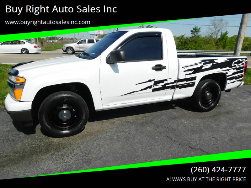 2012 Chevrolet Colorado for sale at Buy Right Auto Sales Inc in Fort Wayne IN