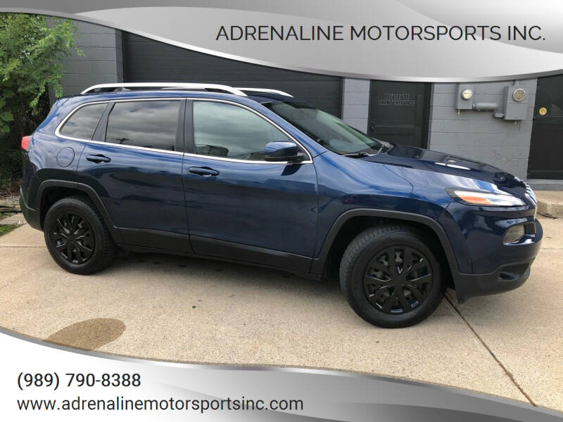 2018 Jeep Cherokee for sale at Adrenaline Motorsports Inc. in Saginaw MI