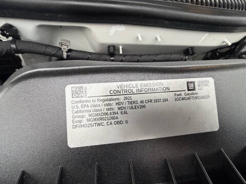 2021 Chevrolet Express 2500