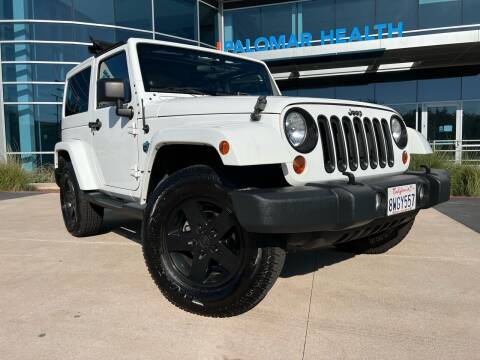 2012 Jeep Wrangler for sale at San Diego Auto Solutions in Escondido CA