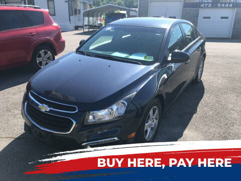 2015 Chevrolet Cruze for sale at RACEN AUTO SALES LLC in Buckhannon WV