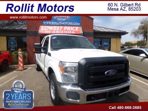 2013 Ford F-250 Super Duty for sale at Rollit Motors in Mesa AZ