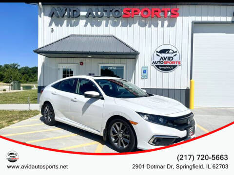 2019 Honda Civic for sale at AVID AUTOSPORTS in Springfield IL