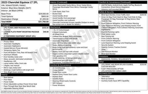 2023 Chevrolet Equinox LT