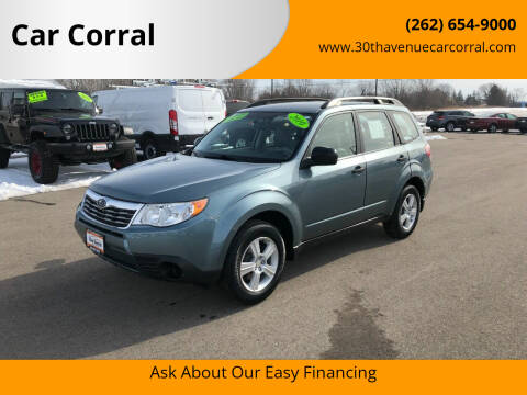 2010 Subaru Forester for sale at Car Corral in Kenosha WI