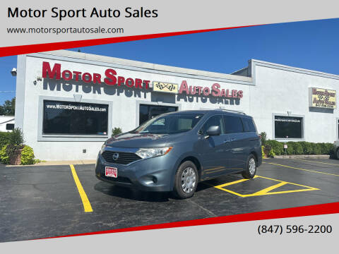 2012 Nissan Quest for sale at Motor Sport Auto Sales in Waukegan IL