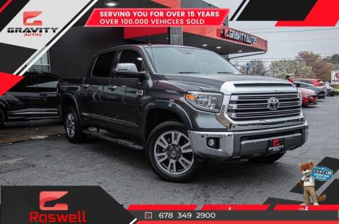 2019 Toyota Tundra for sale at Gravity Autos Roswell in Roswell GA