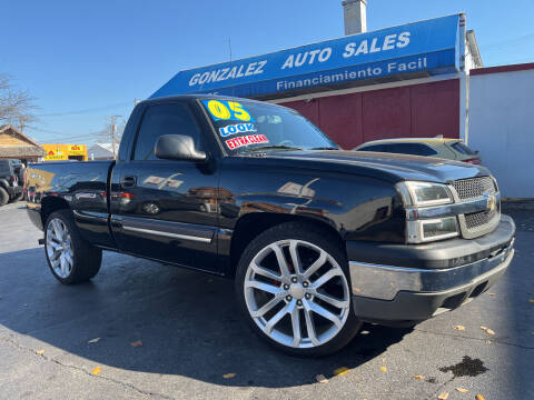 2005 Chevrolet Silverado 1500 for sale at Gonzalez Auto Sales in Joliet IL