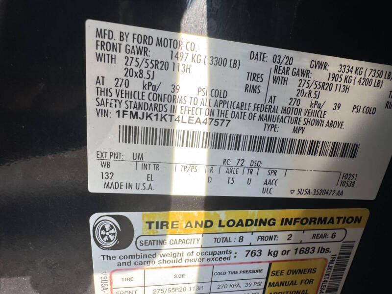 2020 Ford Expedition MAX Limited