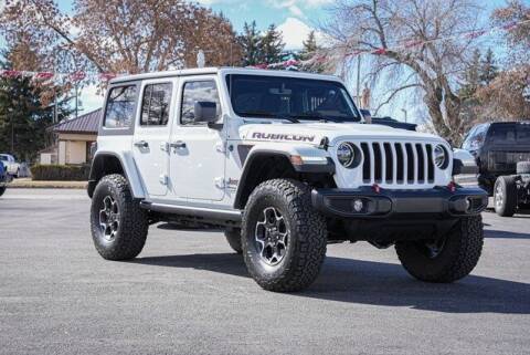 2021 Jeep Wrangler Unlimited for sale at West Motor Company in Hyde Park UT