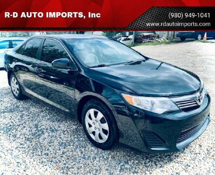2013 Toyota Camry for sale at R-D AUTO IMPORTS, Inc in Charlotte NC