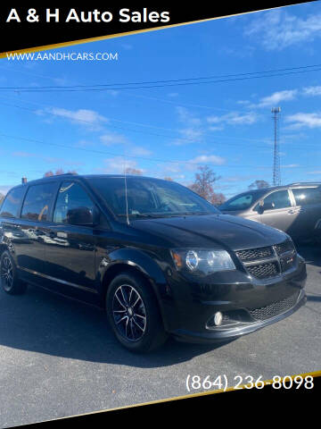 2018 Dodge Grand Caravan for sale at A & H Auto Sales in Greenville SC