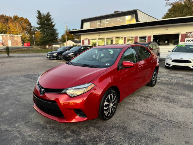 2014 Toyota Corolla for sale at Nutfield Petroleum in Londonderry, NH