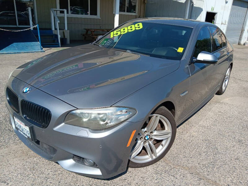 Used 2016 BMW 5 Series 535i with VIN WBA5B1C51GG551128 for sale in Clovis, CA
