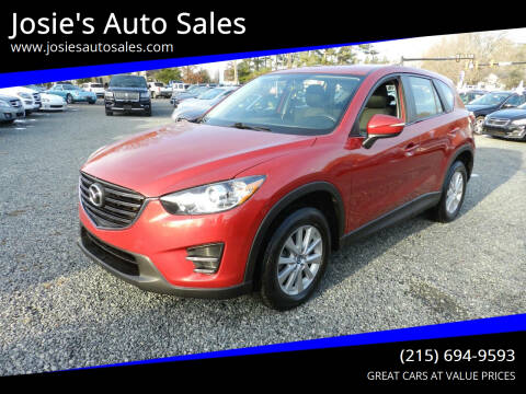 2016 Mazda CX-5 for sale at Josie's Auto Sales in Gilbertsville PA