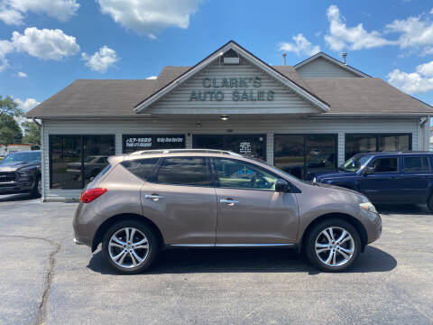 2009 Nissan Murano for sale at Clarks Auto Sales in Middletown OH