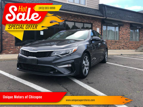 2019 Kia Optima for sale at Unique Motors of Chicopee in Chicopee MA
