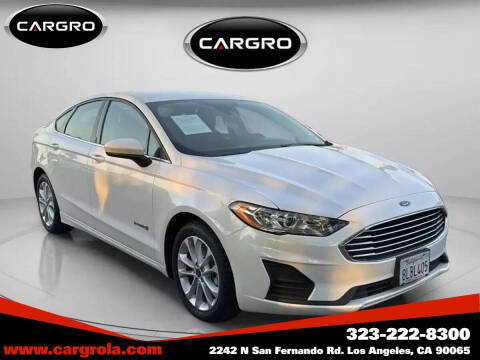 2019 Ford Fusion Hybrid for sale at Car Gro in Los Angeles CA