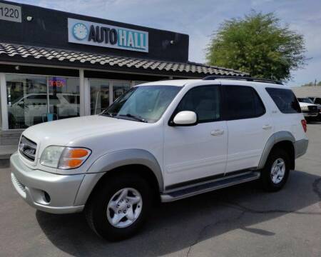 2002 Toyota Sequoia for sale at Auto Hall in Chandler AZ