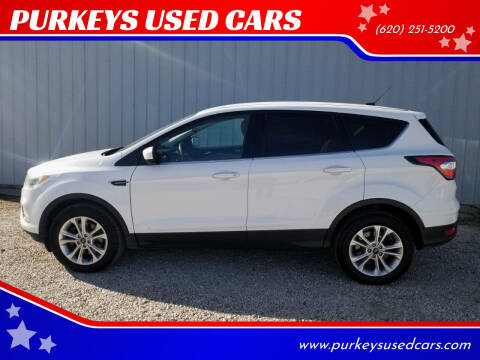 2017 Ford Escape for sale at PURKEYS USED CARS in Coffeyville KS