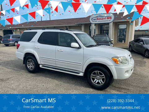 2005 Toyota Sequoia for sale at CarSmart MS in Diberville MS