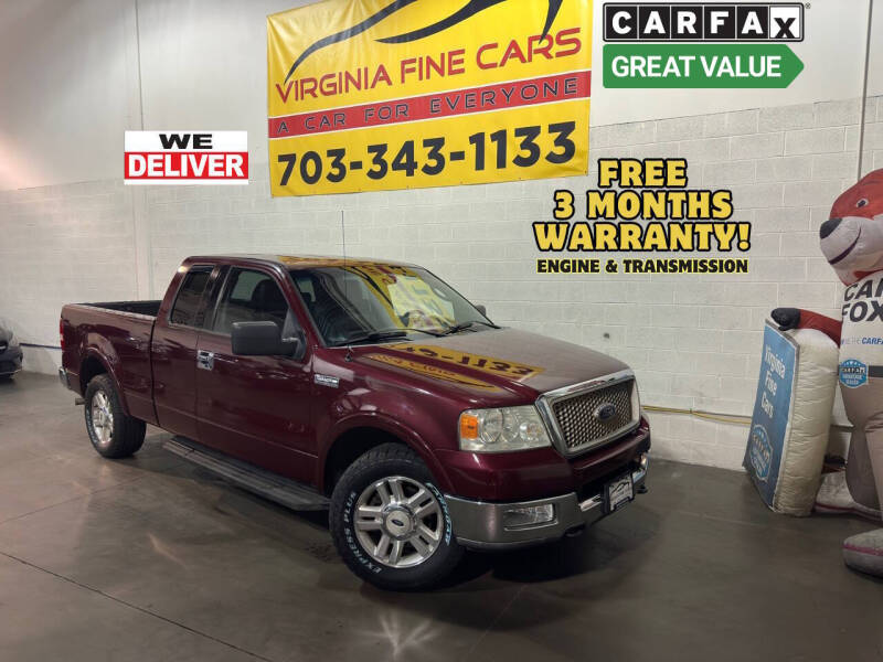 2004 Ford F-150 for sale at Virginia Fine Cars in Chantilly VA