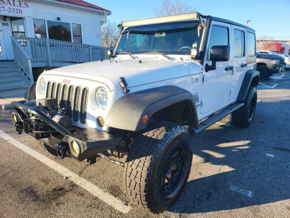 2012 Jeep Wrangler Unlimited for sale at First Place Auto Sales LLC in Rock Hill, SC