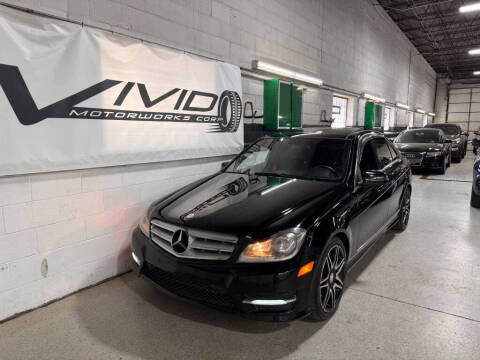 2013 Mercedes-Benz C-Class for sale at VIVID MOTORWORKS, CORP. in Villa Park IL