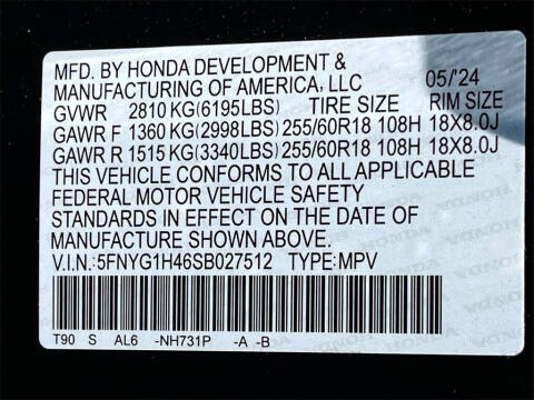 2025 Honda Pilot EX-L