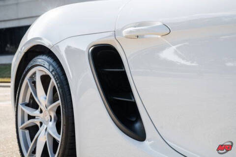 2017 Porsche 718 Boxster